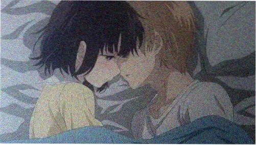漫画亲亲专题轮播封面：校园走廊场景